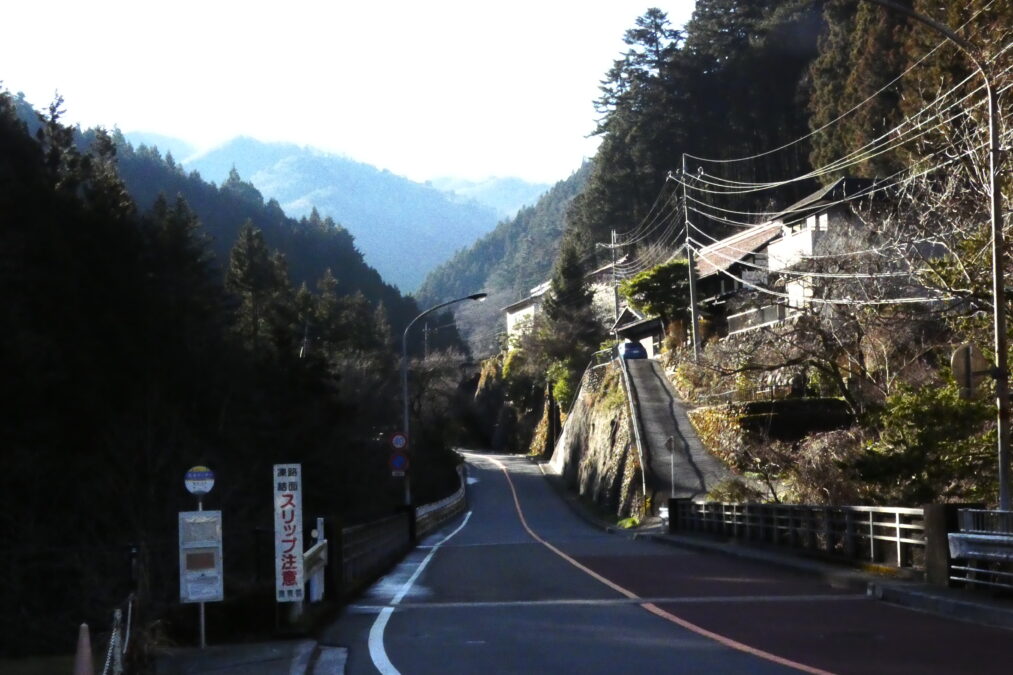 檜原村の奥地へ
